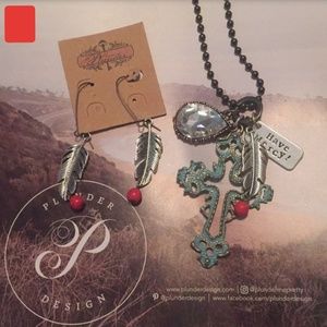 Plunder Nellie necklace & Nancy earrings